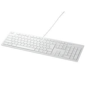 �o�b�t�@���[ PC�p�L�[�{�[�h BSKBM01-WH
