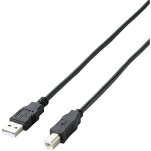 �G���R�� �G�RUSB2.0�P�[�u�� A-B�^�C�v 3m 0.5A �u���b�N U2C-JB30BK