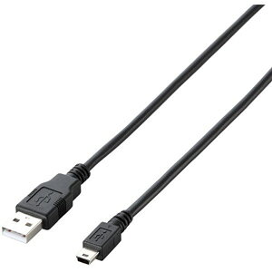 �G���R�� �G�RUSB2.0�P�[�u�� [A - miniB] 2.0m�i�u���b�N�j U2C-JM20BK