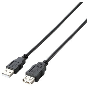 �G���R�� �G�RUSB2.0�����P�[�u���iAM - AF�^�C�v�j5m �u���b�N U2C-JE50BK