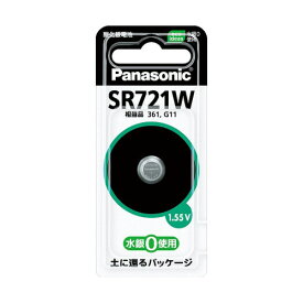 SR721W パナソニック 酸化銀電池×1個 Panasonic SR721W [SR721WNA]