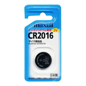 �}�N�Z�� ���`�E���R�C���d�r×1�� CR-2016-1BS maxell CR2016 [CR20161BS]