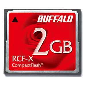 �o�b�t�@���[�bBUFFALO �R���p�N�g�t���b�V�� 2GB RCF-X2G