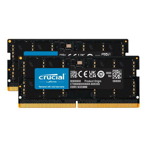 CrucialbN[V Crucial 128GB Kit (64GBx2) PC5-44800 (DDR5-5600j SODIMM CT2K64G56C46S5