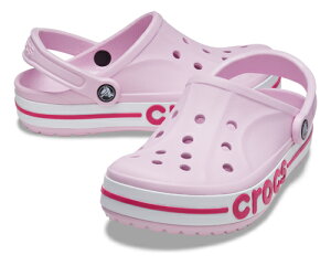CROCS �o���o���h �N���b�O�i�o�����[�i�s���N/�L�����f�B�s���N�E�T�C�Y�FM5/W7(23.0cm)�j 205089-6TG-M5 �N���b�N�X �T���_�� BAYABAND CLOG
