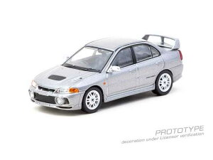 �^�[�}�b�N���[�N�X 1/64 Mitsubishi Lancer GSR Evolution IV Silver�yT64G-076-SL�z �~�j�J�[