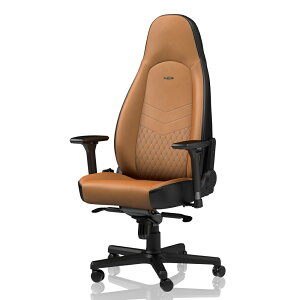 noblechairs �Q�[�~���O�`�F�A ICON Real Leather(�R�j���b�N) NBL-ICN-RL-CBK-SGL �m�[�u���`�F�A�[�Y �A�C�R�� ���A�����U�[ [NBLICNRLCBKSGL]