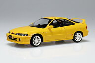 アオシマ 1/32 楽プラ スナップキット No.22-SY ホンダ DC2インテグラ タイプR(サンライトイエロー) プラ…