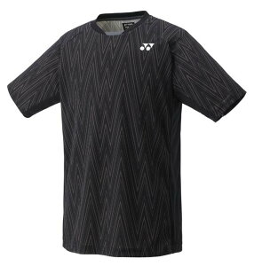 ヨネックス ユニセックス ゲームシャツ(ブラック・サイズ:O) YO-10671-007-O YONEX