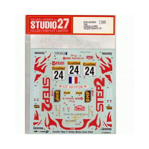 X^WI27 1/24 g^J[ WRC hSTEP2heJ 2002 fJ[yDC554Cz fJ[