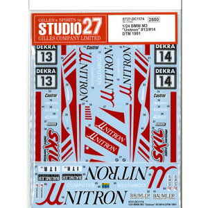 X^WI27 1/24 BMW M3 hUnitronh #13/#14 DTM 1991 fJ[yDC1174z