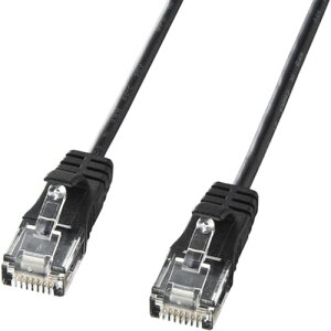 �T�����T�v���C �J�e�S��6�Ή� �X�^���_�[�h �ɍ�LAN�P�[�u�� 5.0m(�u���b�N) KB-SL6-05BK