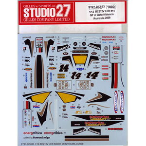 X^WI27 1/12 LCR RC212V #14 2009 Qatar/Australia/Valencia i^~ΉjIWifJ[yDC833z fJ[