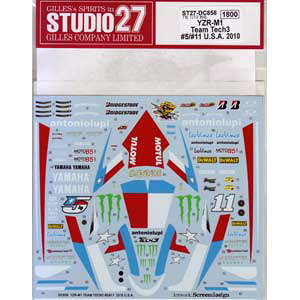 X^WI27 1/12 YZR M1 Team Tech3 U.S.A 2010i^~ΉjfJ[yDC858z fJ[