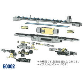 ［鉄道模型］マイクロエース (Nゲージ) E0002 19m級 完成動力ユニットSS170M・グレー