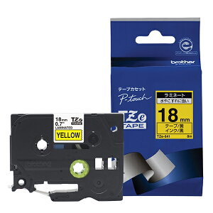�u���U�[ �m�����n���~�l�[�g�e�[�v �i18�@��/���e�[�v/�������j brother P-Touch TZe-641