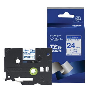 �u���U�[ �m�����n���~�l�[�g�e�[�v �i24�@��/���e�[�v/�����j brother P-Touch TZe-253