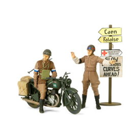 タミヤ 1/35MM イギリス軍用オートバイ BSA M20 MPセット【35316】 プラモデル