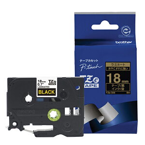 �u���U�[ �m�����n���~�l�[�g�e�[�v �i18�@��/���e�[�v/�������j brother P-Touch TZe-344