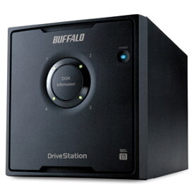 BUFFALO （バッファロー） RAID5対応 USB3.0接続 外付けハードディスク 4.0TB（1.0TB×4） Drive Station HD-QL4TU3/R5J