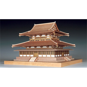 1 150 木製模型 法隆寺 木製組立キット ブランド品 ウッディジョー 金堂 セールSALE％OFF