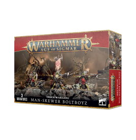 ゲームズワークショップ ORRUK WARCLANS MAN-SKEWER BOLTBOYZ オールク・ウォークラン：マンスキュワー・ボルトボゥイ ウォーハンマー