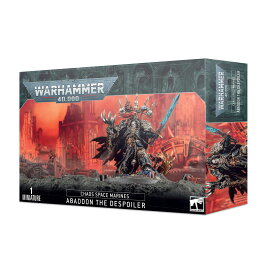 ゲームズワークショップ CHAOS SPACE MARINES ABADDON THE DESPOILER ケイオス・スペースマリーン：〈強奪者〉アバドン ウォーハンマー