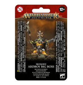 ゲームズワークショップ ORRUK WARCLANS: ARDBOY BIG BOSS オールク・ウォークラン：アードボゥイ・ビッグボス ウォーハンマー