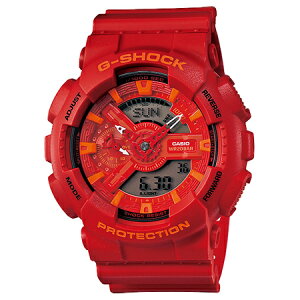 �J�V�I �y�������K�i�zG-SHOCK(�W�[�V���b�N) Blue and Red Series �N�I�[�c�@�����Y�^�C�v GA-110AC-4AJF [GA110AC4AJF]�y�ԕi���A�z