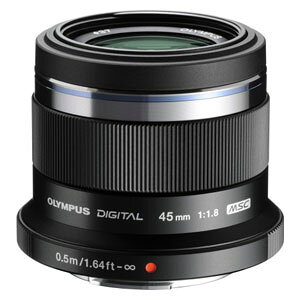�I�����p�X M.ZUIKO DIGITAL 45mm F1.8�i�u���b�N�j 45MMF1.8BLK ���}�C�N���t�H�[�T�[�Y�p�����Y