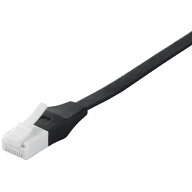 バッファロー LANケーブル フラットタイプ 0.5m（カテゴリー6a・ブラック） BSLS6AFU05BK