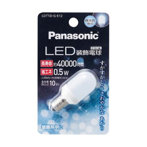 pi\jbN LEDd ic 0.5W(F) LDT1D-G-E12 Panasonic T`^Cv [LDT1DGE12]