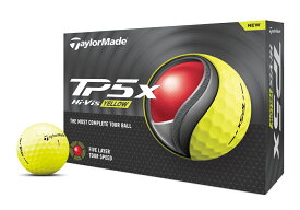 N0804001 テーラーメイド TP5x ゴルフボール 2024年モデル 1ダース 12個入り (イエロー) Taylor Made