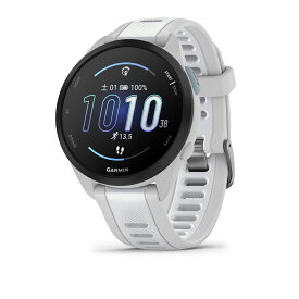 ガーミン Forerunner 165 White Gray 【Suica対応】　スマートウォッチ 010-02863-81 [0100286381]【返品種別A】