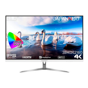 JAPANNEXTbWplNXg tfBXvC(31.5^/IPS/4K UHD 3840×2160/60Hz/2ms/HDMI2.0/DP1.2/VESA)(zCg) JN-IPS315UHD-W