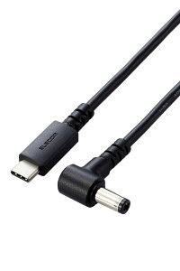 GR m[gPCp [dP[u(USB Type-C/DC 5.5mmRlN^[/60W) 2m DC-PDF20BK