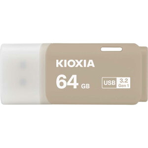 KIOXIAbLINVA yKizUSB 64GB EH[O[ TransMemory U301 X^_[hf USB3.2(Gen1)Ή Lbv KUC-3A064GH