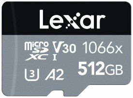 LMS1066512G-BNANJ Lexar（レキサー） microSDXCカード 512GB 1066x UHS-I U3 V30 A2
