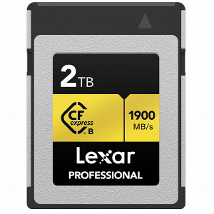 LexarbLT[ CFexpressJ[h Type-B 2TB GOLD LCXEXPR002T-RNENJ