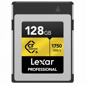 LexarbLT[ CFexpressJ[h Type-B 128GB GOLD LCXEXPR128G-RNENJ