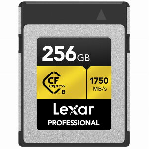 LexarbLT[ CFexpressJ[h Type-B 256GB GOLD LCXEXPR256G-RNENJ
