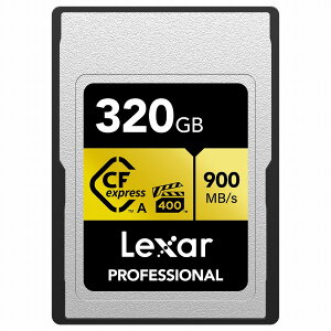 LexarbLT[ CFexpressJ[h TypeA 320GB GOLD LCAGOLD320G-RNENJ