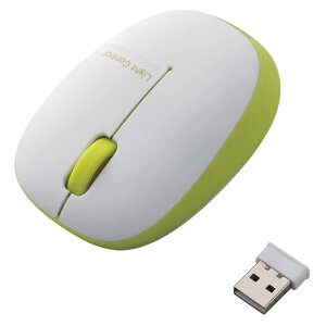 �G���R�� 2.4GHz���C�����X BlueLED�}�E�X 3�{�^�� S�T�C�Y�i�O���[���j M-BL20DBGN