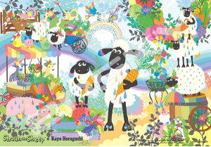 �G���X�J�C �Ђ��̃V���[��×�z���O�`�J�� �W�O�\�[�p�Y��(Shaun the Sheep × Kayo Horaguchi)�@�y1000T-390�z �W�O�\�[�p�Y��