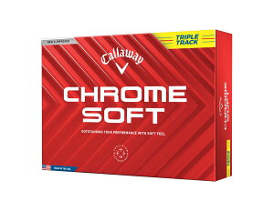 LEFC N \tg gvEgbN St{[ 1_[X 12(CG[) 64213611280 Callaway CHROME SOFT Triple Track Golf Ball@LEFC LEFC@gvgbN