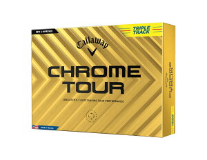 LEFC N cA[ gvEgbN St{[ 1_[X 12(CG[) 64321611280 Callaway CHROME TOUR Triple Track Golf Ball@LEFC LEFC@gvgbN
