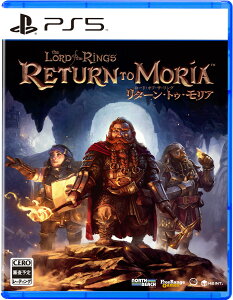 H2 INTERACTIVE �yPS5�zThe Lord of the Rings: Return to Moria [ELJM-30426 PS5 ���[�h�I�u�U�����O ���^�[���g�D�����A]