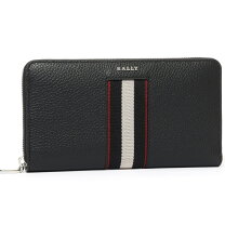 楽天市場】bally バリー ラウンドファスナー長財布 レザー ブラックの通販