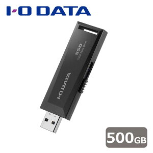 ACEI[Ef[^@bI-O DATA SSD Ot 500GB USB3.2 Gen2 SSPM-USV[Y SSPM-US500K