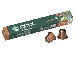 ネスレ ネスプレッソ専用カプセル　スタバ　ハウス ブレンド【10杯分】 NSPSHB02 STARBUCKS HOUSE BLEND [NSPSHB02]